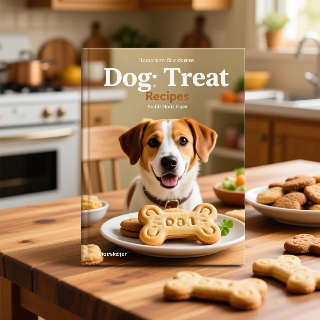Homemade Dog Treat Recipe Book 25 Vet-Approved Recipes