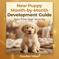 New Puppy Month-by-Month Development Guide Cover